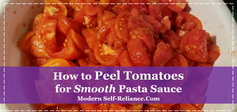 How to Peel Tomatoes for Smooth Pasta Sauce