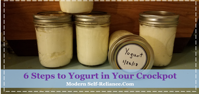 6 Steps to Homemade Yogurt in Your Crockpot (+ GAPS Diet Friendly)