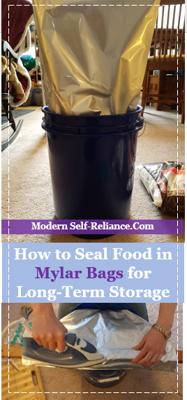 How to Seal Food in Mylar Bags for Long-Term Storage