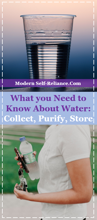 What you Need to Know About Water: Collect, Purify, Store